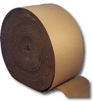 Single Faced Corrugated Paper Rolls 300mm (12 Inches) Wide